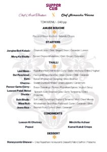 Biryani Kebab Chai | BKC Supper Club – From Rajasthan